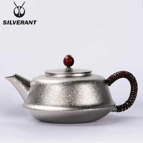 银蚁纯钛户外露营泡茶器茶具套装