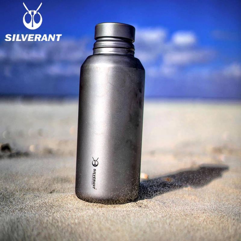 双盖子SILVERANT纯钛大容量水壶