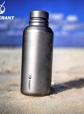 Silverant/银蚁纯钛大容量水瓶旅行户外便携式钛金属水壶可加热壶