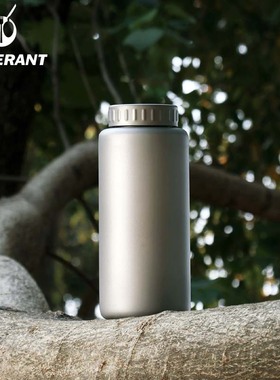 SILVERANT/银蚁纯钛水壶超轻大容量水瓶徒步露营旅行户外钛金属杯