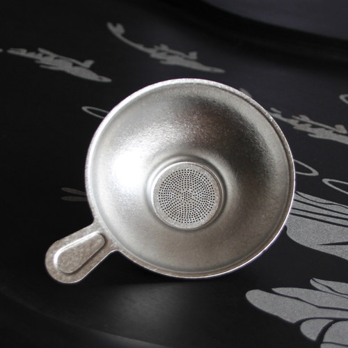 银蚁纯钛细孔茶滤分茶器