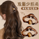 发量少小抓夹女后脑勺半扎发发夹刘海夹侧边边夹公主头小夹子发饰