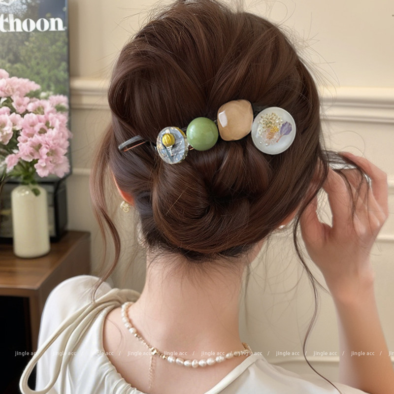 珍珠发夹女2025新款高级感盘发扭扭夹发量多一字夹后脑勺夹子发饰,饰品/流行首饰/时尚饰品新,发饰,淘宝优惠券,粉丝福利购,淘宝优惠卷