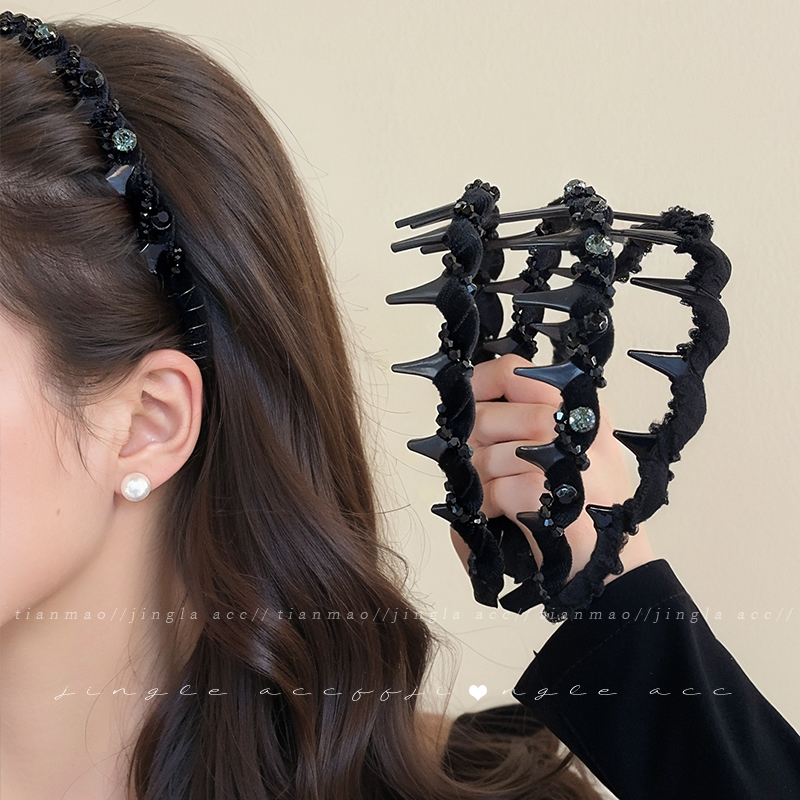 路易斯巴黎发箍蓬松发卡洗脸头箍