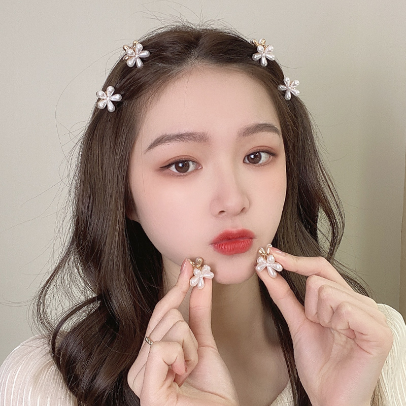 蝴蝶小巧精致发卡子头饰刘海夹