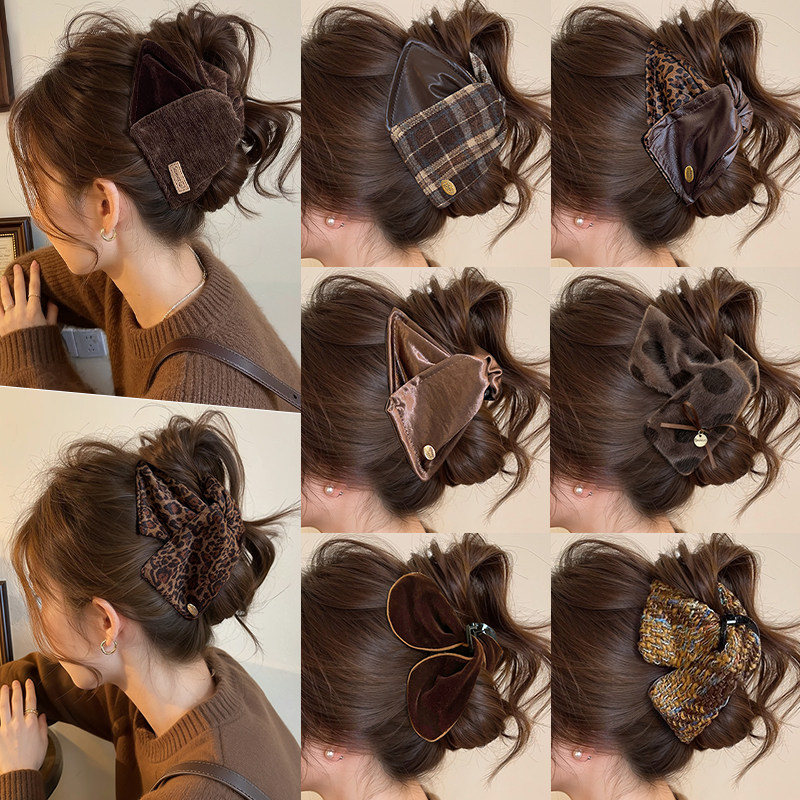 三角头发抓夹女高级感2025新款大号发量大后脑勺鲨鱼夹子发夹头饰,饰品/流行首饰/时尚饰品新,发饰,淘宝优惠券,粉丝福利购,淘宝优惠卷