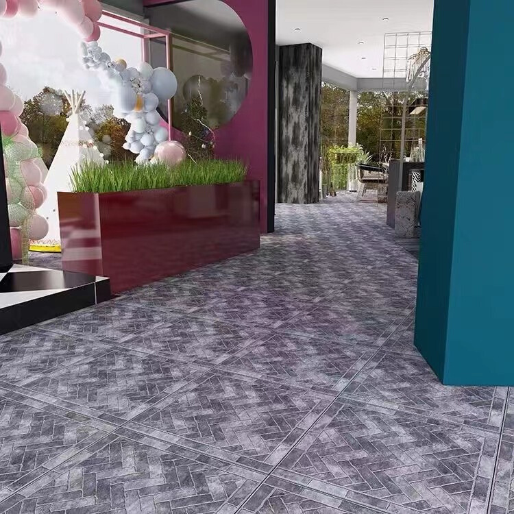 仿古砖600X600地砖客餐厅防滑地板砖中式徽派古建青砖水泥砖瓷砖