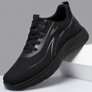 芸菲汇男鞋2026新款休闲运动鞋透气飞织鞋夏季跑步鞋子男士帕拉a5