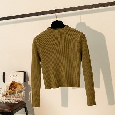 小个子加厚秋冬针织打底