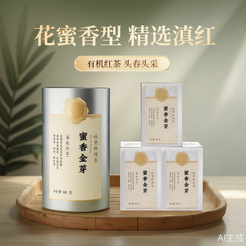 金毫满披 汤色清澈透亮似琥珀  蜜香甜润