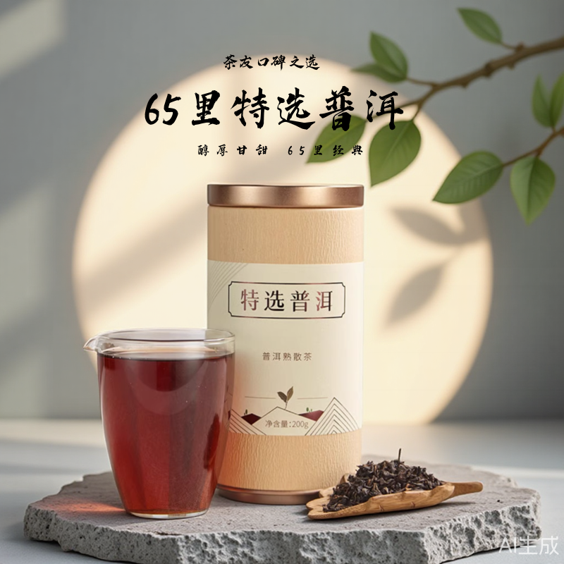 香醇源自高山，及成熟发酵工艺，好喝不贵