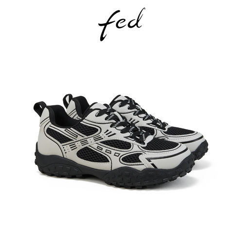 fed复古老爹鞋春季新款女鞋网面休闲鞋厚底户外鞋女款S0321-ZC709