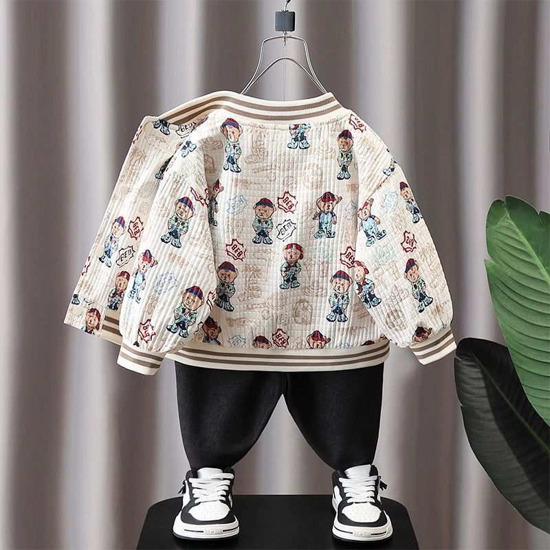 安阳童装男童棒球服春秋