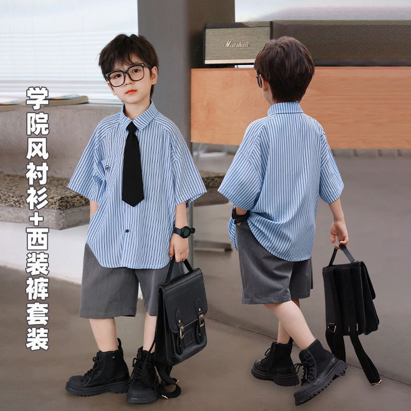 安阳童装男童美式学院风