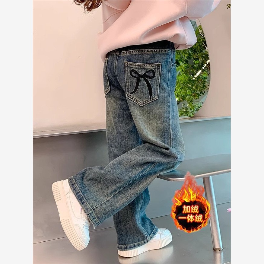 安阳童装女童牛仔裤秋冬