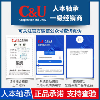 C&U人本圆柱滚子轴承NU2209 2210  2213 2214 E EM/C3 EMNRC4