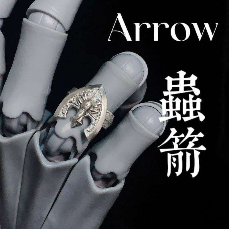 JOJO奇妙冒险黄色之风乔鲁诺乔巴纳虫箭戒指指环调节款周边动漫戒