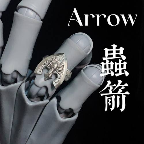 JOJO奇妙冒险黄色之风乔鲁诺乔巴纳虫箭戒指指环调节款周边动漫戒