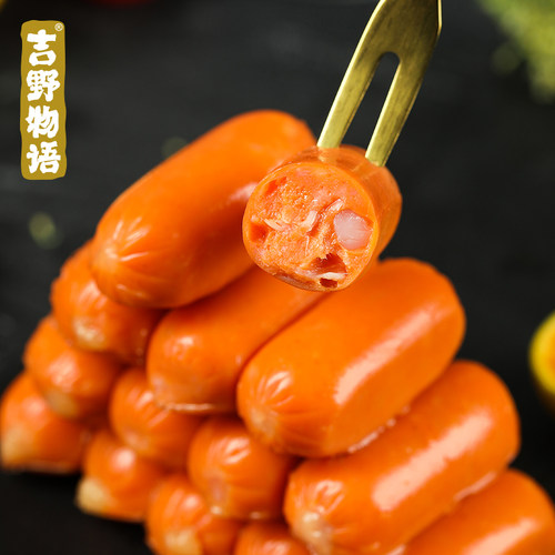 吉野物语鸡肉猪肉脆骨肠解馋零食
