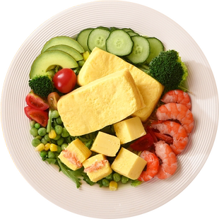 吉野物语厚切玉子烧即食鸡蛋饼早餐蟹柳厚蛋烧蛋白质代餐轻食零食