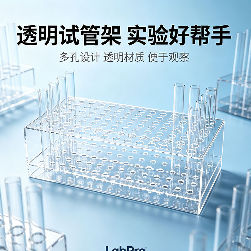 瓯邦艺亚克力笔架商超便利店插孔式铅笔钢笔中性笔眉笔陈列展示架