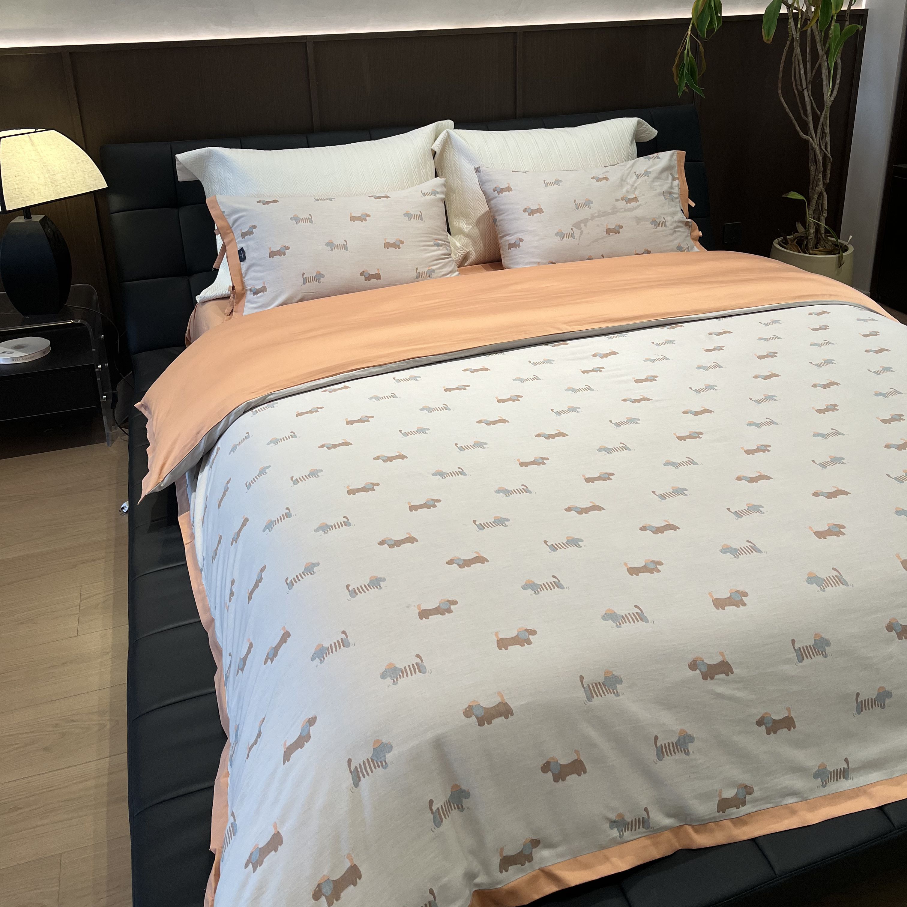 PLANTINUM/铂睿·极简美学柔提斯色织提花四件套