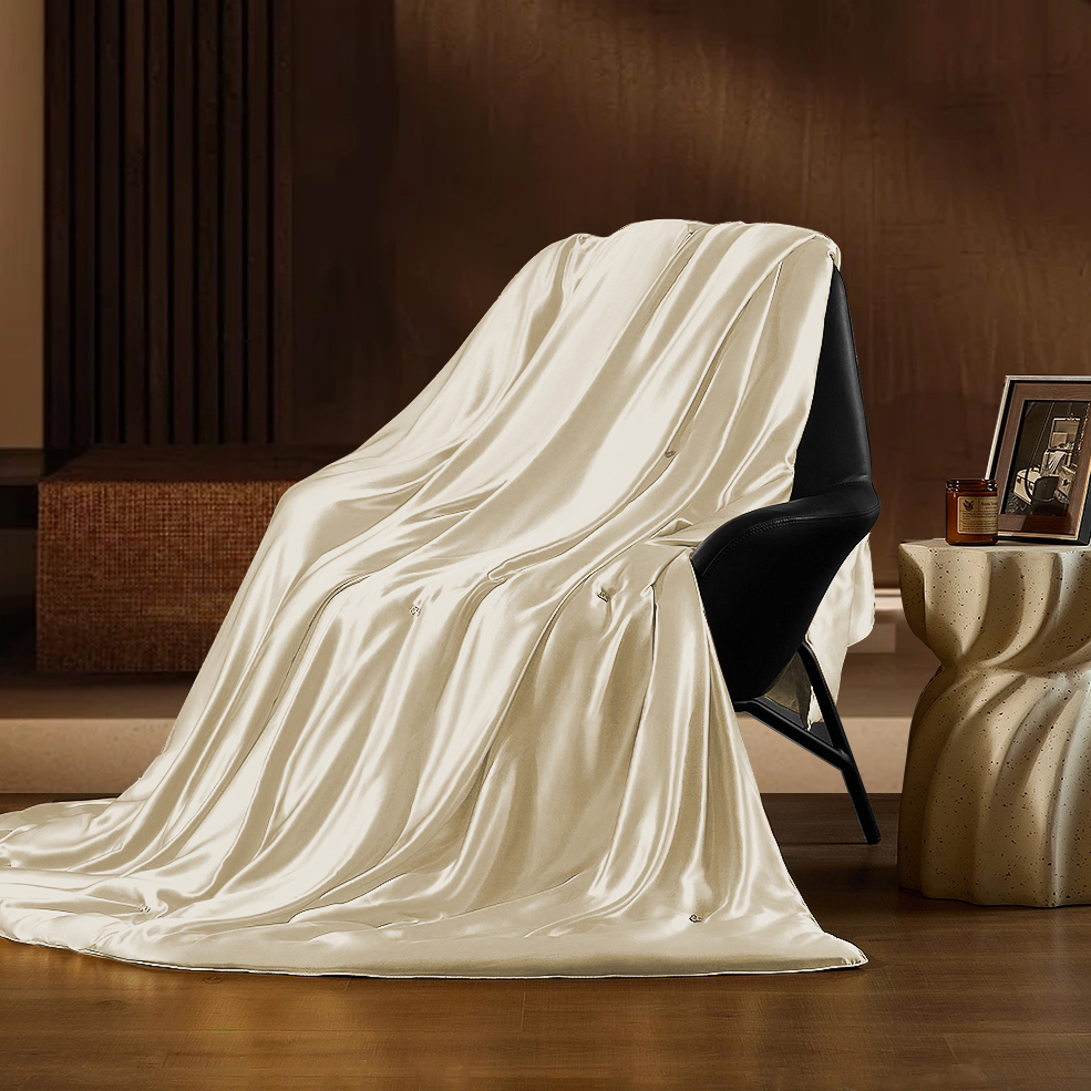 PLANTINUM/铂睿·极简美学纵享丝滑 三醋酸蚕丝春秋被