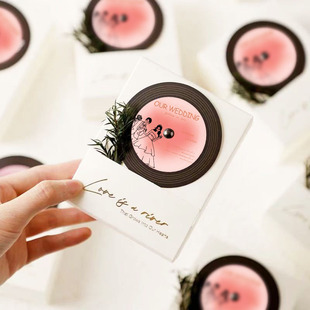 2025新款订婚喜糖盒结婚喜糖盒空盒糖盒高级感批发ins风结婚糖盒