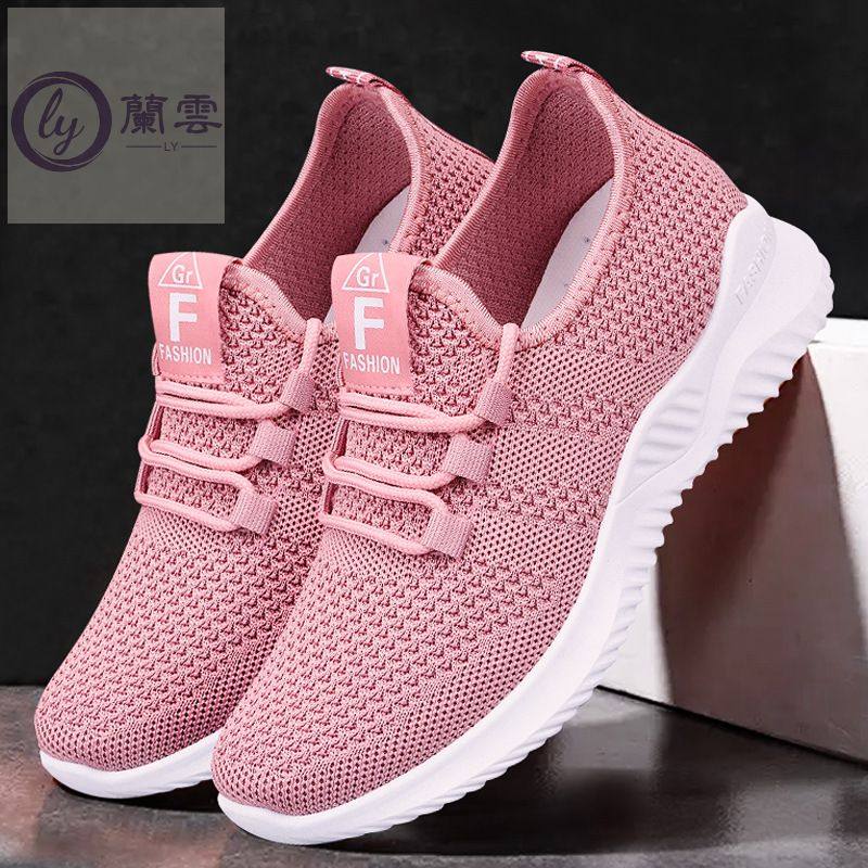鞋子女新款外贸轻便百搭休闲鞋跑步鞋透气不累脚女鞋软底运动鞋女