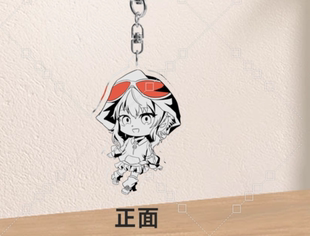 【同人】gumi黑白印象正版同人亚克力挂件钥匙扣v家虚拟歌姬谷子