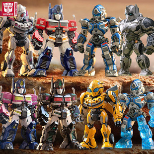 变形金刚超能勇士盲盒 擎天柱变形机器人 SISING收藏款生日玩具