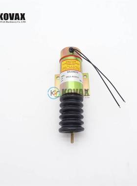 D513-A32V12 12V 康明斯熄火电磁阀2001-12E2U1 挖掘机机械零配件