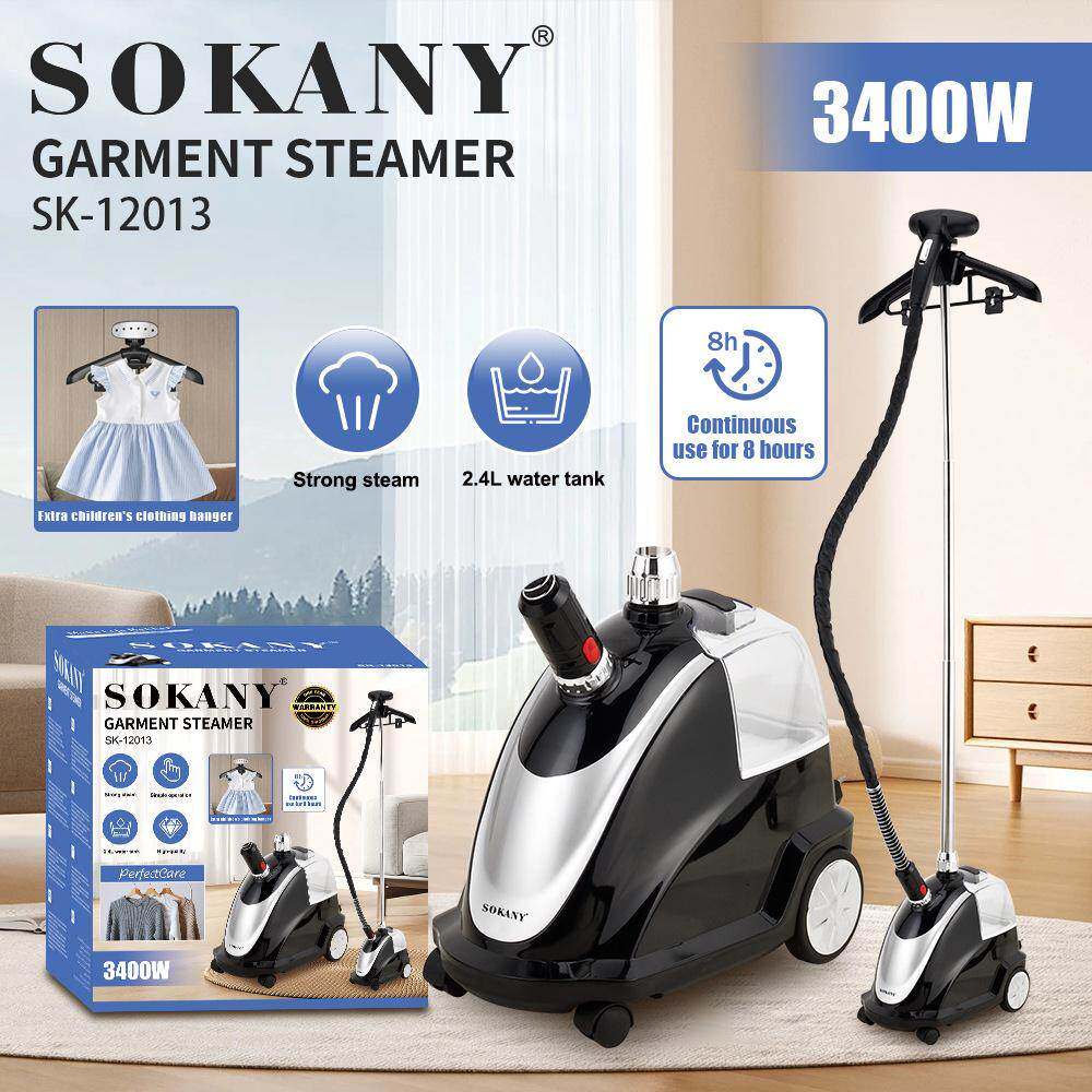 出口SOKANY12013挂烫机家用立式熨刷熨烫机大人小孩通用STEAMER