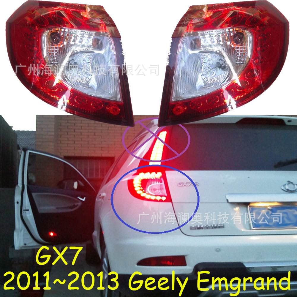 吉利帝豪鹰GX7尾灯LED英伦SX7后杠灯照明灯2011～2013款