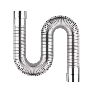 燃气热水器排烟管纯铝软管强排式烟囱排气排风管道专用延长配件