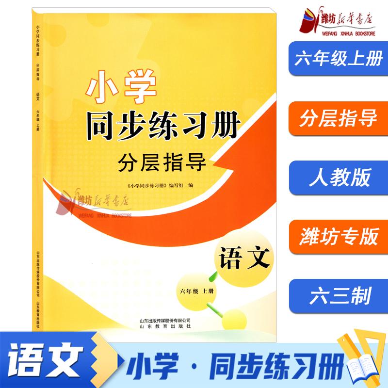 2025秋小学同步练习册 分层指导 语文六年级上册(人教版)潍坊地区专用赠旧语文六年级上配统编版小学同步练习册9787570121861