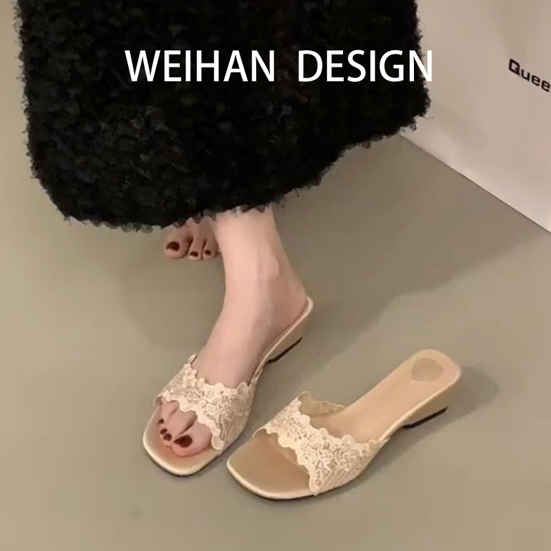羊皮版!法式温柔蕾丝花