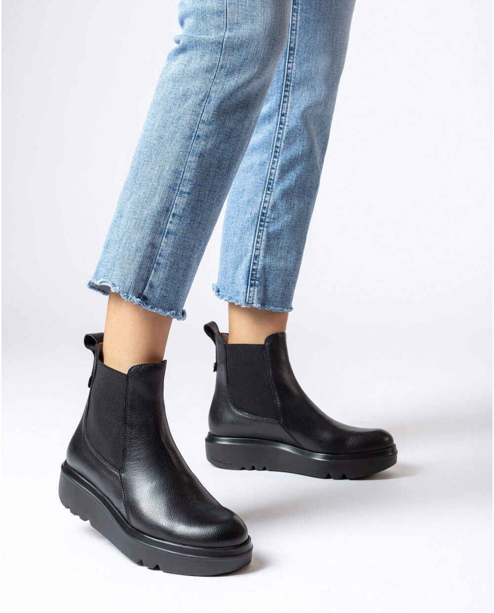 WONDERS休闲切尔西靴骑士靴