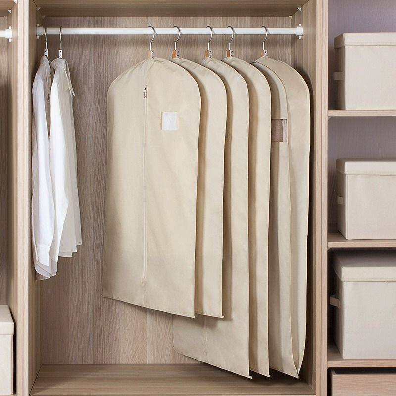 衣服防尘罩挂式家用立体衣物羽绒服大衣西服罩挂衣袋全封闭带视窗