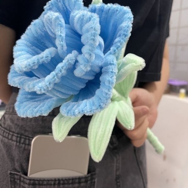 中号巨型玫瑰扭扭棒diy材料包自制多巴胺毕业季生日礼物送朋友花