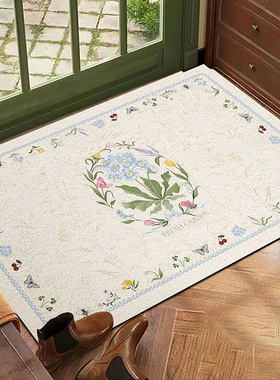 可定制地垫家用进门丝圈防滑脚垫子入户门垫地毯可裁剪门外玄关