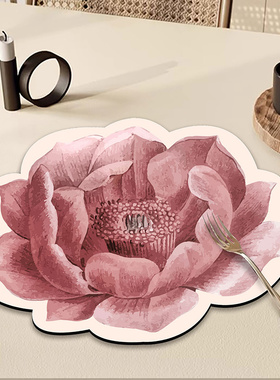 2024新款轻奢厨房台面沥水垫小香风吸水速干餐垫碗筷吧台杯垫