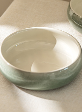YE HOME 简约钵体碗陶瓷碗高级感餐具家用菜碗沙拉碗甜品碗零食碗