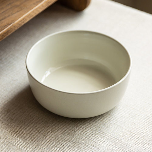 YEHOME简约纯色陶瓷碗甜品碗