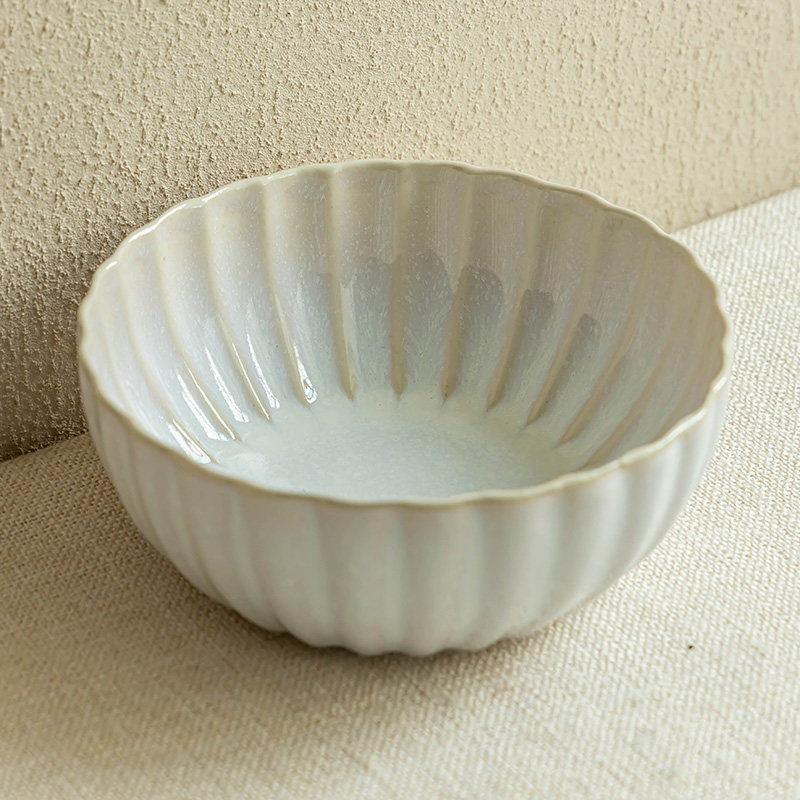 ye home 简约白色陶瓷碗13.9两个菜碗沙拉碗高颜值泡面碗大汤碗