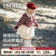 嫚熙童装 儿童半身裙女童公主裙百褶裙女宝甜美花苞裙裤 百搭裙子潮