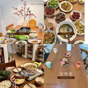 餐桌餐饮商用饭店饭桌餐厅长条桌小吃店烧烤店桌椅组合快餐店桌子