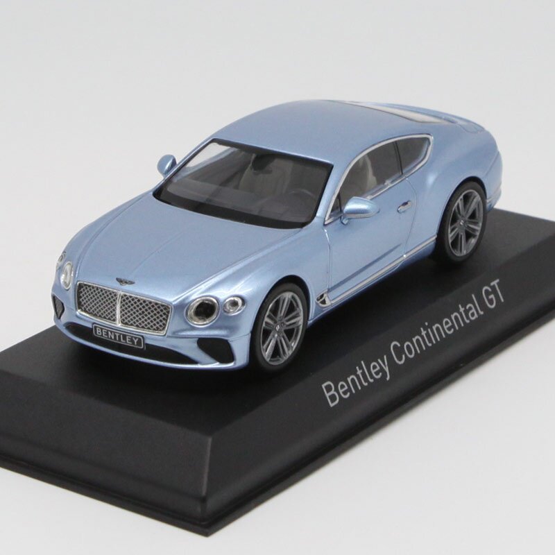 正品norev 1:43宾利欧陆 gt 2018 合金汽车模型  不开门