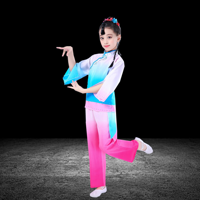 正品元旦儿童古典舞演出服小荷风采月愿舞蹈表演服幼儿民族舞蹈表