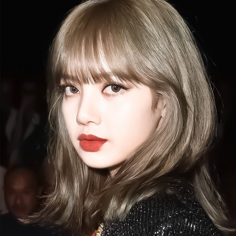 正品lisa假发女空气刘海内扣长直发梨花卷时尚自然逼真染黑中长发